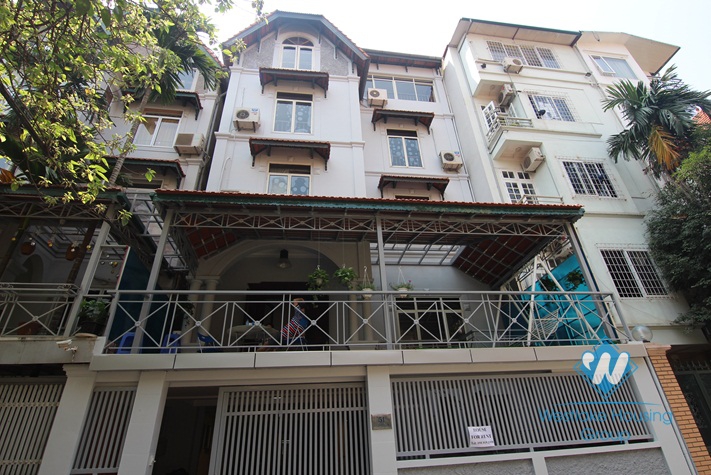 Modern and contemporary styled, swimming pool house for rent in Tay Ho